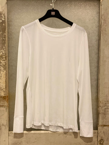 Lilla / P Off-White Crew Neck
