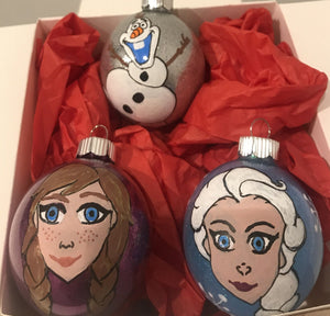Frozen Ornaments - Limited Edition 3-Pack