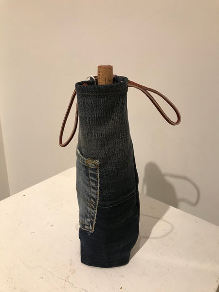 Up-cycled Wine Totes