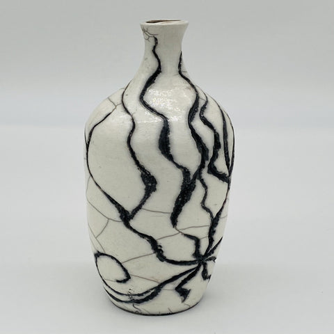 Black Veined Vase