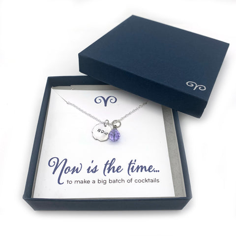Make a Big Batch of Cokcktails Inspirational Jewelry - Looking Forward Collection