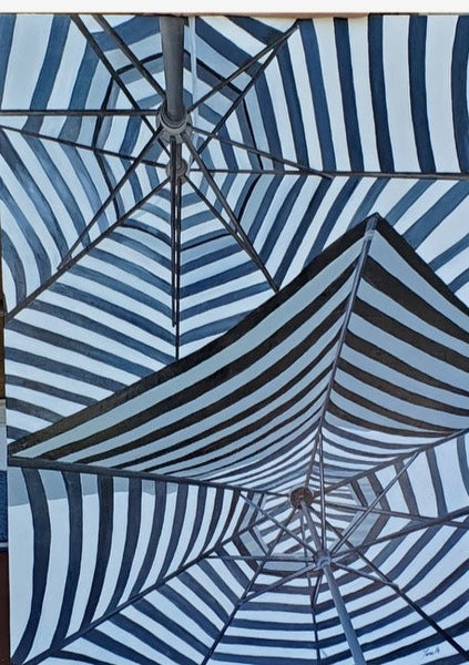 Black n White umbrellas