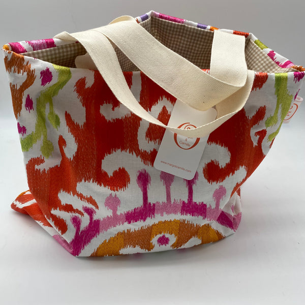 Candy Bag pink up-cycled totes by Margot & Camille