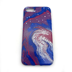 Hydro Dipped Phone Cases in Red White and Blue - iPhone 7, iPhone 8, iPhone SE (2020)