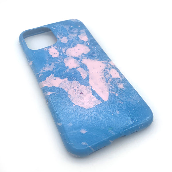 Hydro Dipped Phone Cases in Blue and Light Pink - iPhone 11 Pro