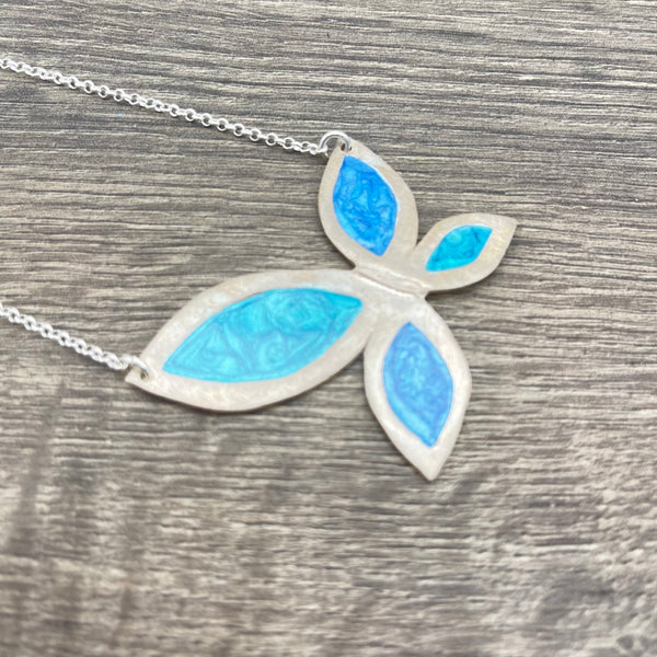 Handmade Sterling Silver Butterfly Necklace