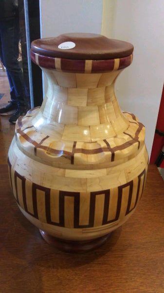 Wood Cookie Jar