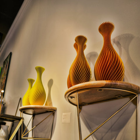 Hexagizmo 3D printed vases