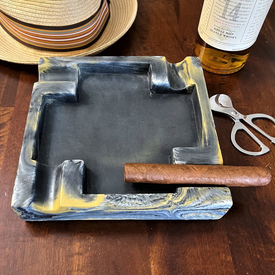 Concrete Small Cigar Ashtray – Storcks Designs LLC