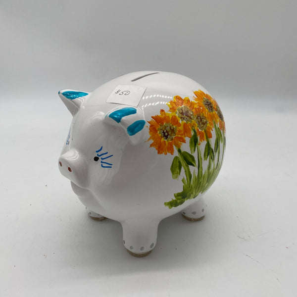 Hand-painted Ceramic Pig
