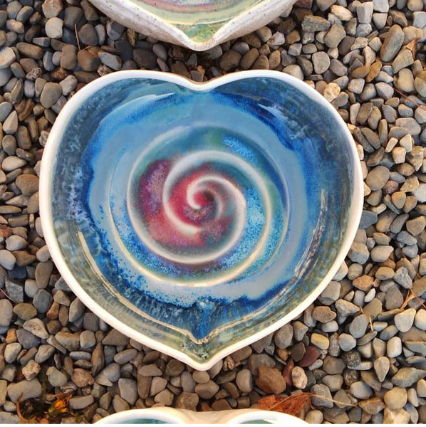 Heart-shaped Ceramic Bowl