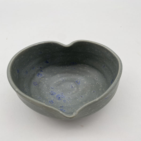 heart-shaped bowl created by Watershed Pottery