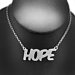 Sterling Silver Hope Necklace - Word Jewelry