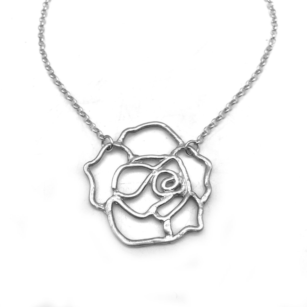 TINGN 925 Sterling Silver Necklaces for Women Rose Flower Love Heart Pendant  Necklace Jewelry Mothers Valentines Day Christmas Birthday Gifts for Her  Mom Wife Girlfriend Daughter - Walmart.com