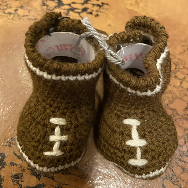 Crocheted Baby Booties