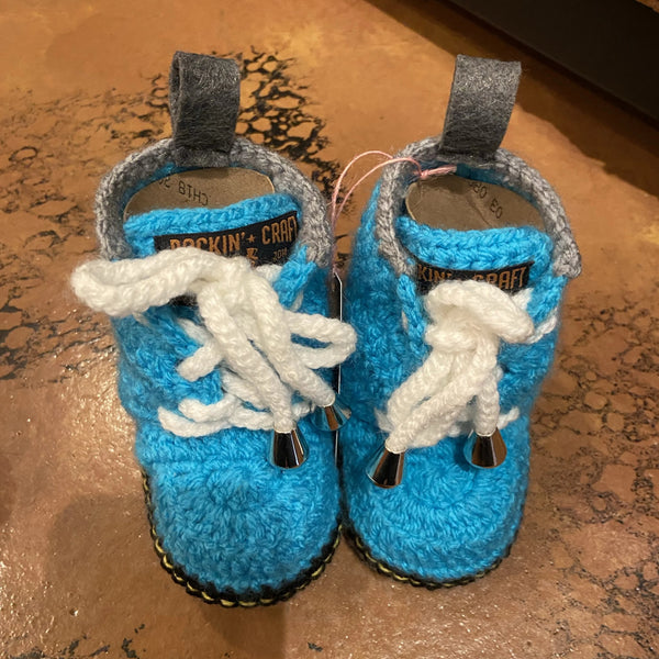 Crocheted Baby Booties