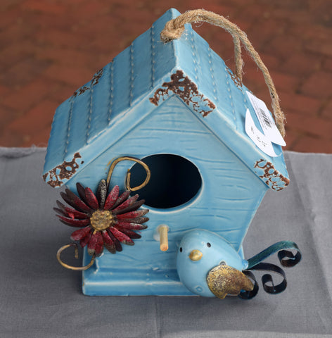 Hand Painted Bird House