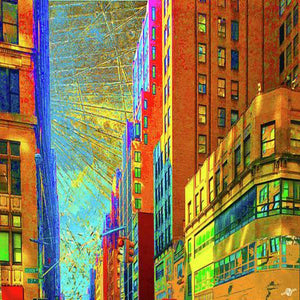 Urban Hope wrapped canvas by Tony Rubino 
