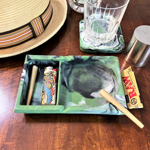 Weed Concrete Ashtray
